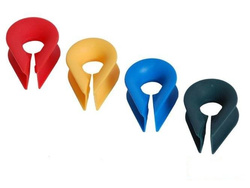 Ojal abierto de plástico