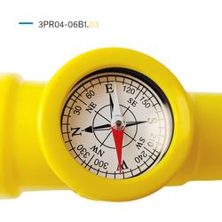 Telescopio con brújula para el parque infantil