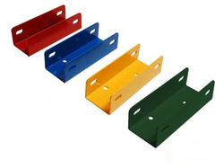 Pieza en C para balancín con muelle