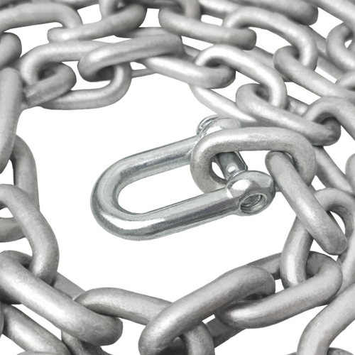 Juego de cadenas galvanizadas 6 mm - 1,8 m