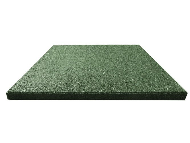 Alfombrilla de goma 500x500x35 mm